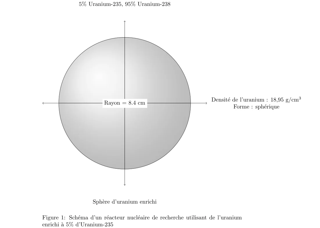 Calcul de la Masse Critique d'Uranium-235